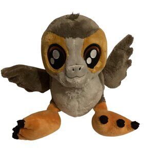 Disney Star Wars Big Feet Porg Plush Toy 12” Soft Stuffed Animal Collectible